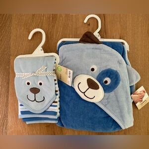 Puppy Infant Towel and Wash Cloths